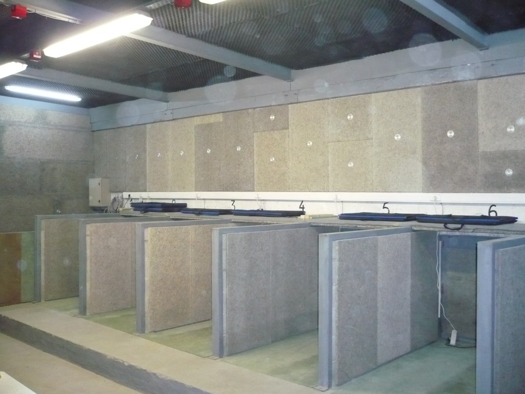 Le pas de tir à 100m